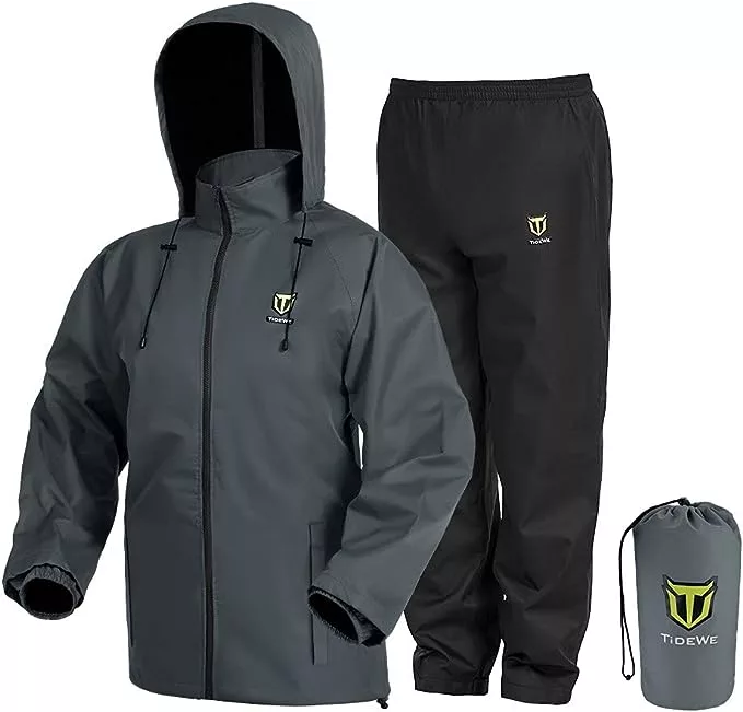 TIDEWE-Rain-Suit-Waterproof-Breathable-Lightweight-Rainwear